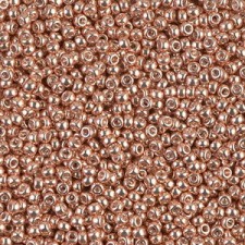 Miyuki rocailles Perlen 11/0 - Galvanized apricot gold 11-1072L